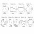 Cookie Cutters Cat - 9 Piece Set - Stainless Steel Baking Cup Set - Cat Shaped Cookie Cutters and Baking Tools - Enjoy cooking with your kids.