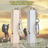 Whistles - Emergency Survival Whistles - Set of 2 - Extra Loud Aluminum Whistles for Outdoor Use - Slim Double-Barrel Rescue Whistles - Suitable for Swim Training, Camping, Hiking, Hunting, Boating and Other Activities (Gold + Silver)