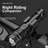 LED Flashlight - With Zoom Function & Waterproof - LED Flashlight - With Zoom Function & Waterproof - Battery-Powered Flashlight - USB Rechargeable - Long Battery Life - 3 Light Modes (Strong / Low / Flash)USB Rechargeable - Long Battery Life - 3 Light Mo