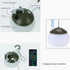 Night Light - Outdoor Camping Lamp - Atmospheric Decorative Lighting - Round Camping Lamp - 3 Brightness Levels - Hook Mount - Suitable for emergencies, tents, fishing, and other occasions. (Green)