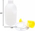 Urinal Men - Pee Bottle Men - Camping Toilet - Plastic - Urinal for Men - Anti-splash Urine Cup - Large 1700ml - Urinal Men with Lid - Reusable - For the Elderly, Hospital, Camping