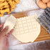 Bone Cookie Cutters - Stainless Steel Baking Cup Set - Kitchen & Baking Tools - With Cleaning Brush - Enjoy cooking with your kids.