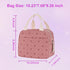 Cooler Bags - Lunch Bag - Handle Strap - Cooler Bag - Lunch Bag - Insulated Cooler Bag - Picnic Bag - 25.5*21*17cm - Suitable for work, office, travel and picnics（Purple）