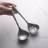 2-piece soup ladle and colander set - Colander with long handle for hot pans - Vintage style - Dishwasher safe - Suitable for sauces and cooking