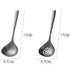 2-piece soup ladle and colander set - Colander with long handle for hot pans - Vintage style - Dishwasher safe - Suitable for sauces and cooking