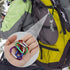 10-Pack Carabiners - D-Ring Clamps - Durable Keychains - Camping Accessories - Suitable for Outdoor Fishing - Hiking - Backpacks
