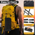 Folding Chair - Fishing Stool - Camping Folding Stool - Mini Folding Chair - Outdoor Folding Chair - Suitable for Travel, Picnics, Hiking, Fishing, Gardening (Black)
