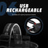 Headlamp - 40,000lm Waterproof Powerful Headlamp - USB Rechargeable
