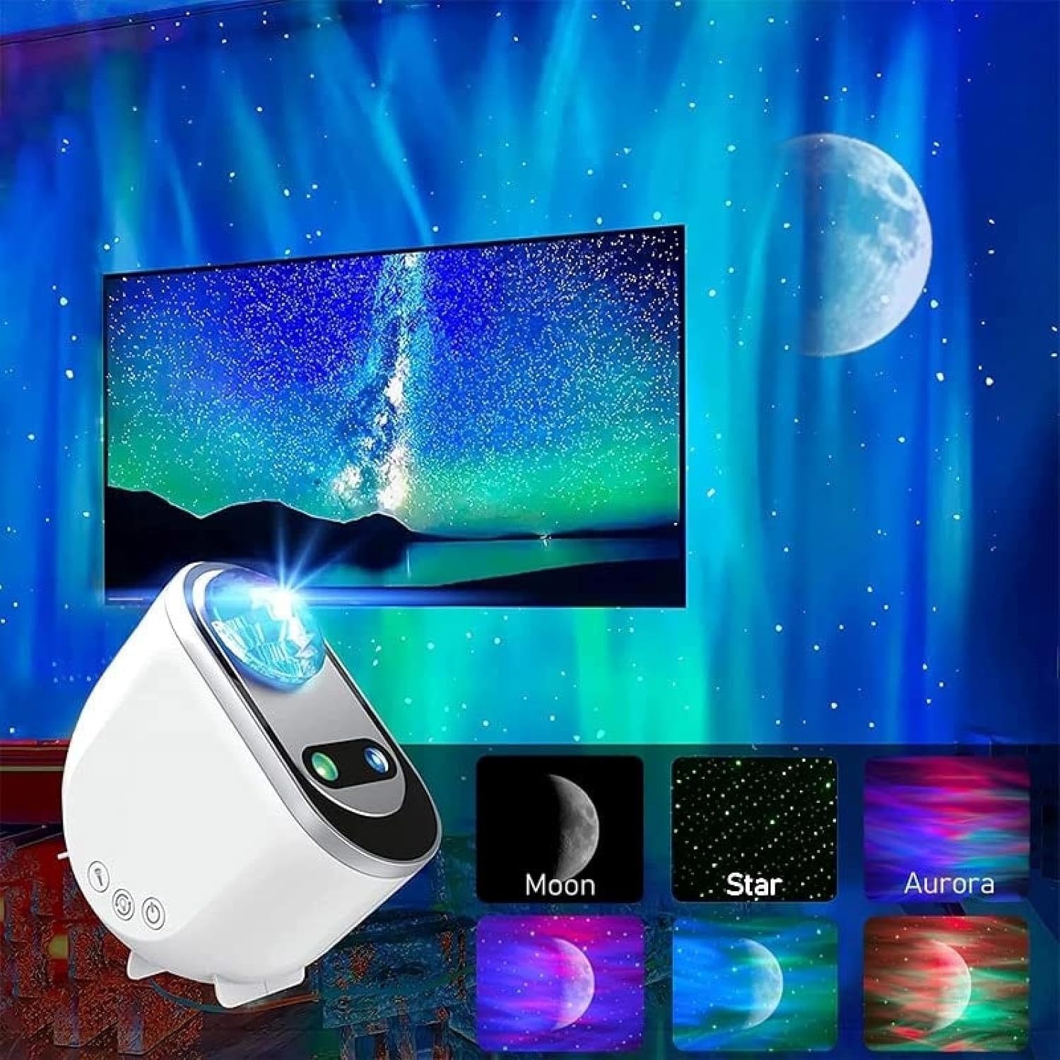 Northern Lights Projector–Aurora Starry Sky Projector–Northern Lights ...
