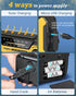 Emergency Solar Radio Wind-Up - Model 2025 - 2500 mAh Power Bank - AM/FM Radio with Flashlight & SOS - Emergency Kit for Camping & Power Outages - Red