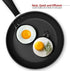 Eggs Rings, 4 Pack Stainless Steel Egg Cooking Rings, Pancake Mold for frying Eggs and Omelet 3.7" x 2.4" x 1.6"