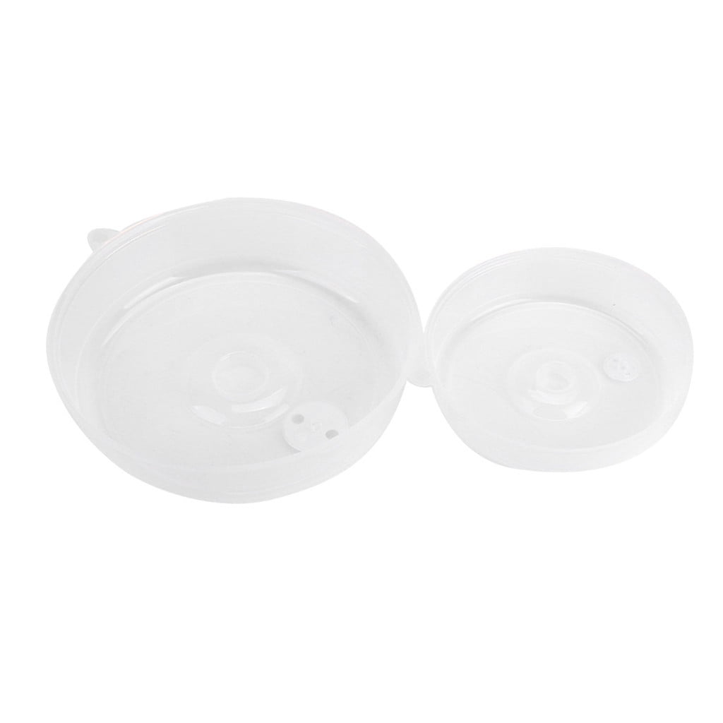 Microwave Cover Clearance! 2pcs Plastic Microwave Cover, Clear Microwave Cover, Clear Steam Vent Splatter Lid Food Dish, Microwave Covers For Food Splatter, Microwave Cover Lid