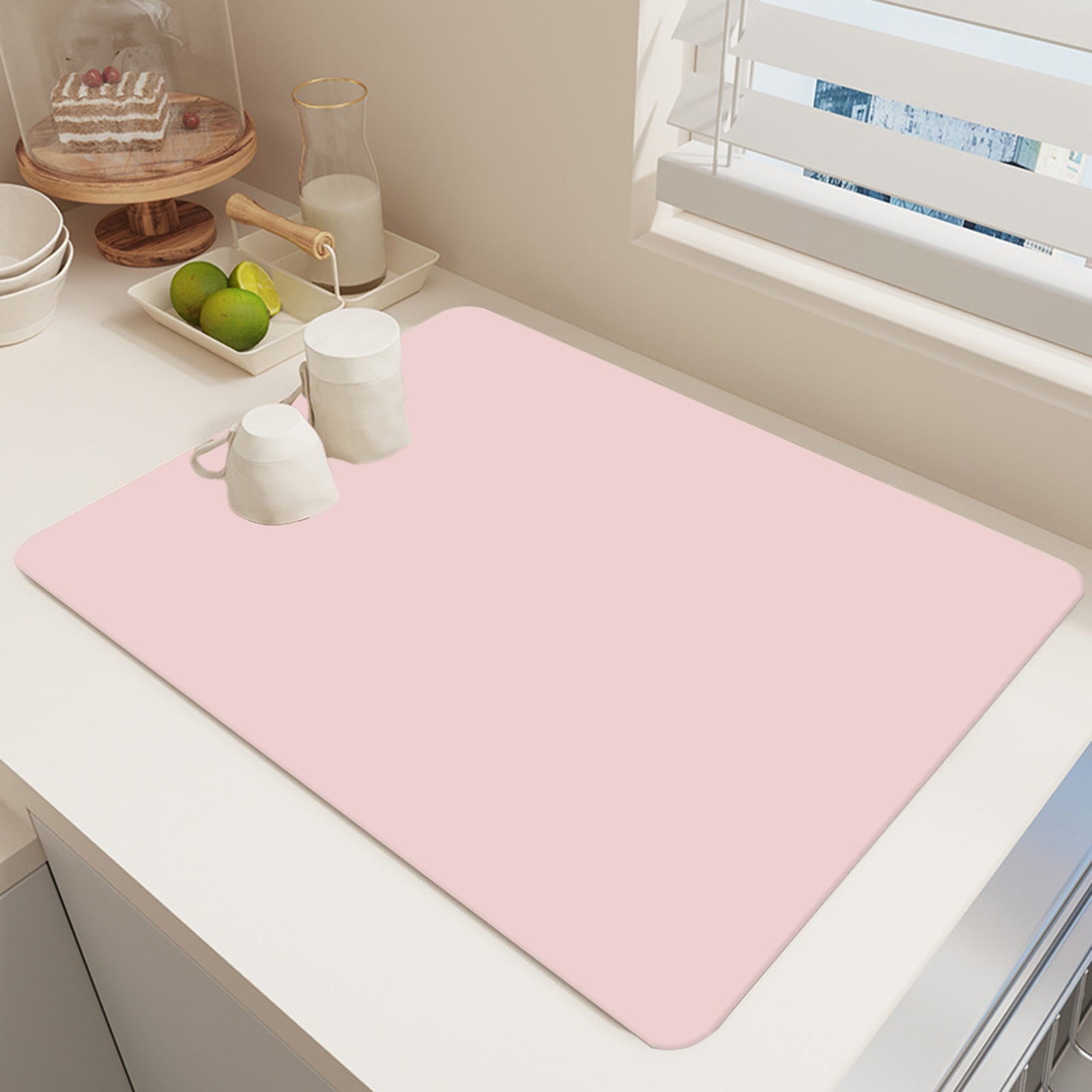 Clearance Under $1 Boovnll Dish Drying Mat, 12x16