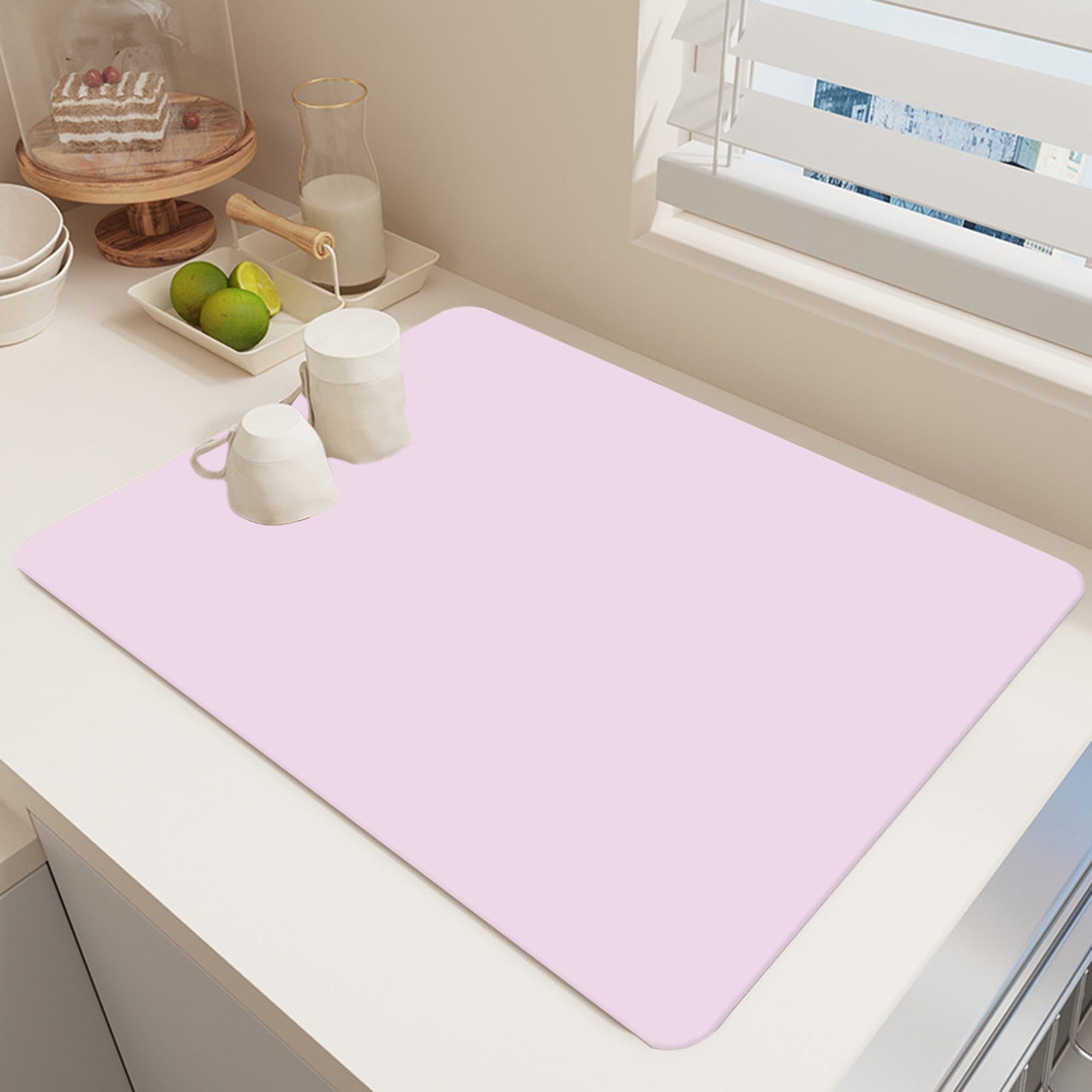 Clearance Under $1 Boovnll Dish Drying Mat, 12x16