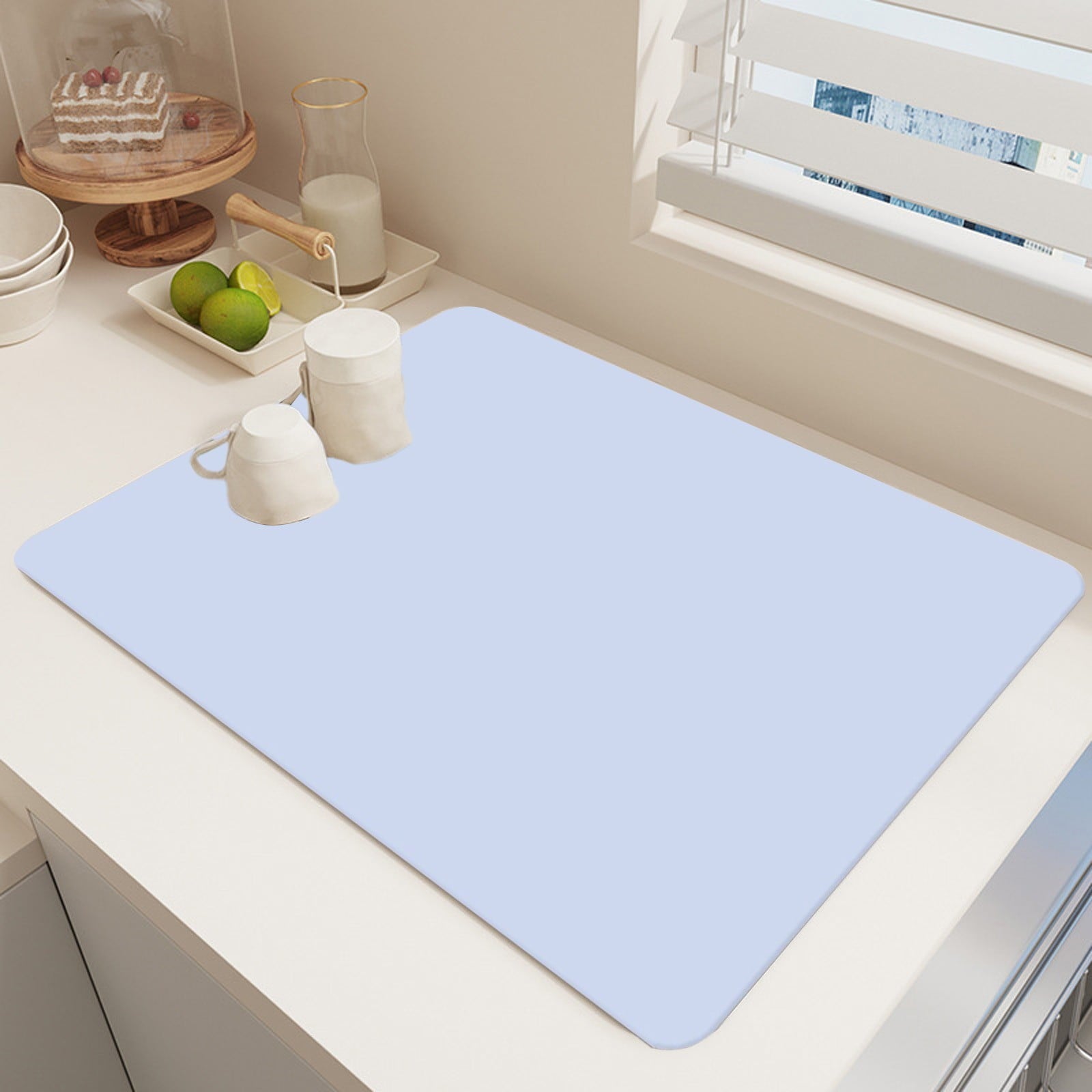 Clearance Under $1 Boovnll Dish Drying Mat, 12x16