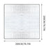 PALIFEUR Camping Mat Foam Foil Blanket for Camping Foam Pad Insulating Foil Mat Sleeping Tent Pad Thermal Mattress Mat Pad Waterproof Aluminum Camping mat Reflecting Heat as show