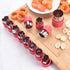 Clearance! Kitchen Utensils Set Eguiwyn 12Pcs Fruit Star Shape Fondant Cake Cookie Plunger Mould Mold Cutter Tools 12Pcs Slicing Molds Fruit and Vegetable Embossing Molds Biscuit Cutting Molds 1-Red