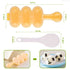 JWDX Cake Mould Clearance, Rice Maker with Rice Kitchen Cooking Tools for Home Kitchen Rice Rice Shaper Rice Shaker Maker Yellow