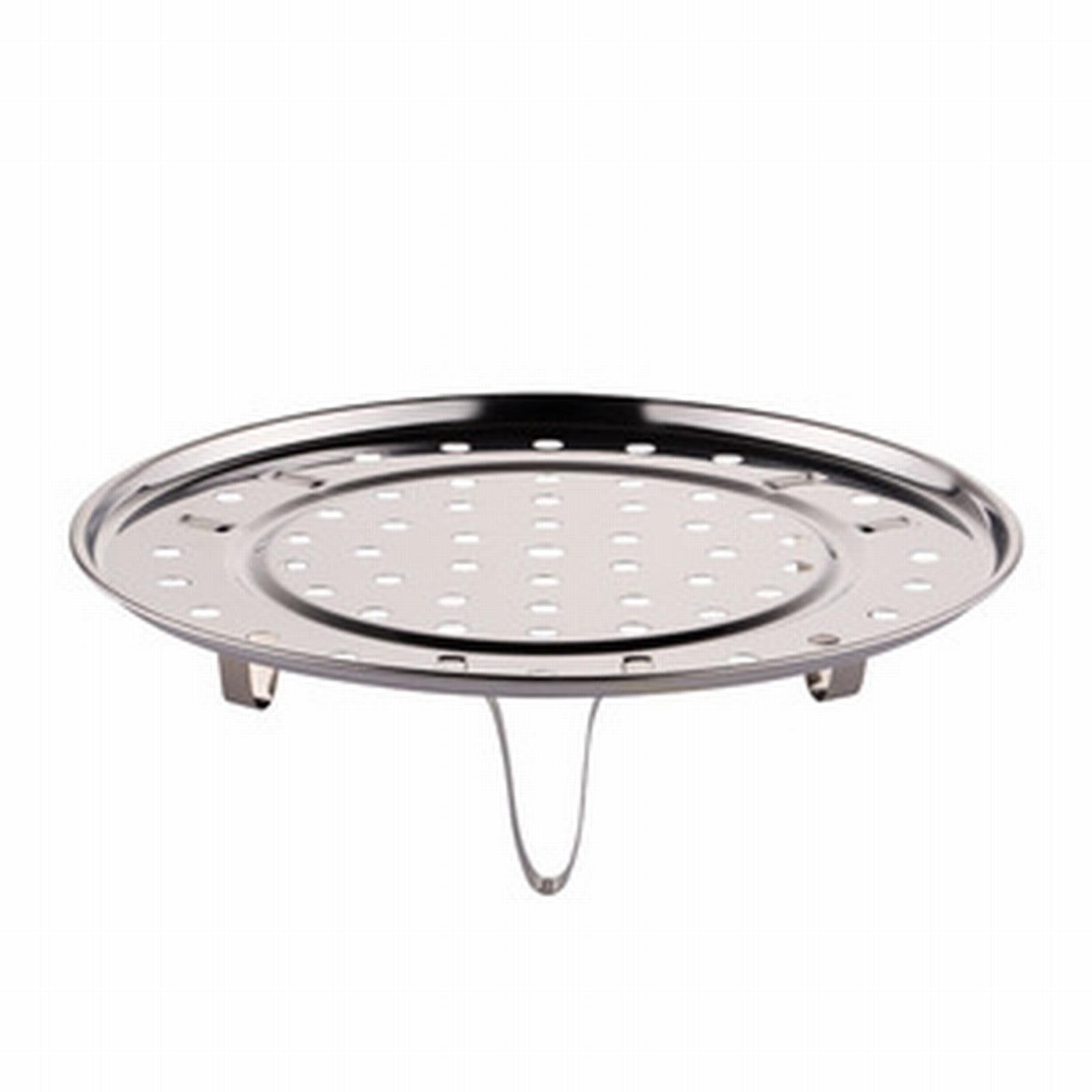 JWDX Cooking Utensils Clearance, Steamer Rack Premium 304 Stainless Steaming Rack Steam Tray with Removable Legs for Steamer Cookware Instant Pressure Cooker Multi Functional Steamer Basket SLXL