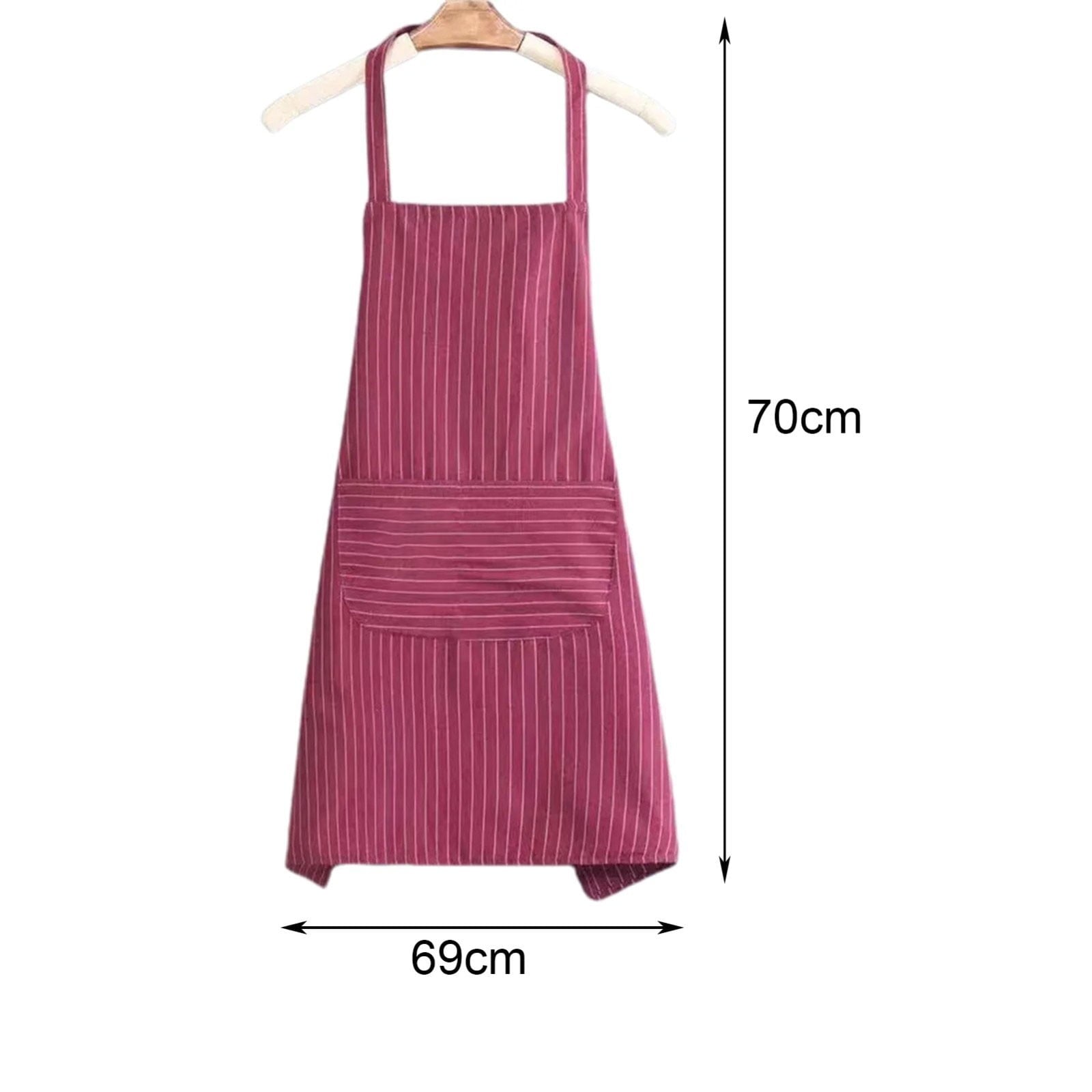 JWDX Apron Sleeve Clearance, Travelwant Kitchen Cooking Aprons Adjustable Bib Soft Apron with Pockets for Men Women As shown