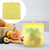 JWDX Closure Bags and Lids and Boxes Clearance, Reusable Silicone Food Storage Bag Sandwich Bag Sealed Freezer Bag Liquid Snack Lunch Fruit Fresh Produce Bag | Best Storage and Cooking Bag (1Pc) YEB