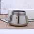 Clearance! Eguiwyn Coffee Maker (2 Cup Capacity) Stainless Steel Mocha Espresso Latte Percolator Stove Top Coffee Maker Pot Too 15x7.8cm Silver