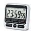 Digital Countdown Kitchen Timer -Count Up Down Magnetic Timer Clock for Cooking Baking Gym Students Black