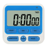Digital Countdown Kitchen Timer -Count Up Down Magnetic Timer Clock for Cooking Baking Gym Students Blue
