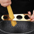 Spaghetti Measuring Ruler Rose Gold JWDX, 1*Spaghetti Measuring Ruler Stainless Spaghetti Measurer Tool Quick Pasta Measuring Tool for Kitchen Cooking Tool Get the Perfect Portion One Size Silver