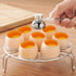 Clearance! JWDX Sheller Sheller, Cooking Utensils Promotion, Eierschalensollbruchstellenverursacher German Egg Opener Egg Topper Tool Soft Boiled Egg Cutter Eggshell Opener Kitchen Silver