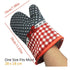 JWDX Oven Mitts Clearance! Kitchen Cooking Cotton Microwave Oven Gloves Mitts Pot Pad Heat Protected Beige, Oven Socks Promotion Include 2*Oven Gloves AS shown