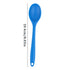 JWDX Tableware Clearance! Food Grade High Temperature Silicone Small Spoon Dense Mixing Spoon Auxiliary Food Spoon Students and Children Feeding Spoon Eating Spoon, Include 1*Spoon Green