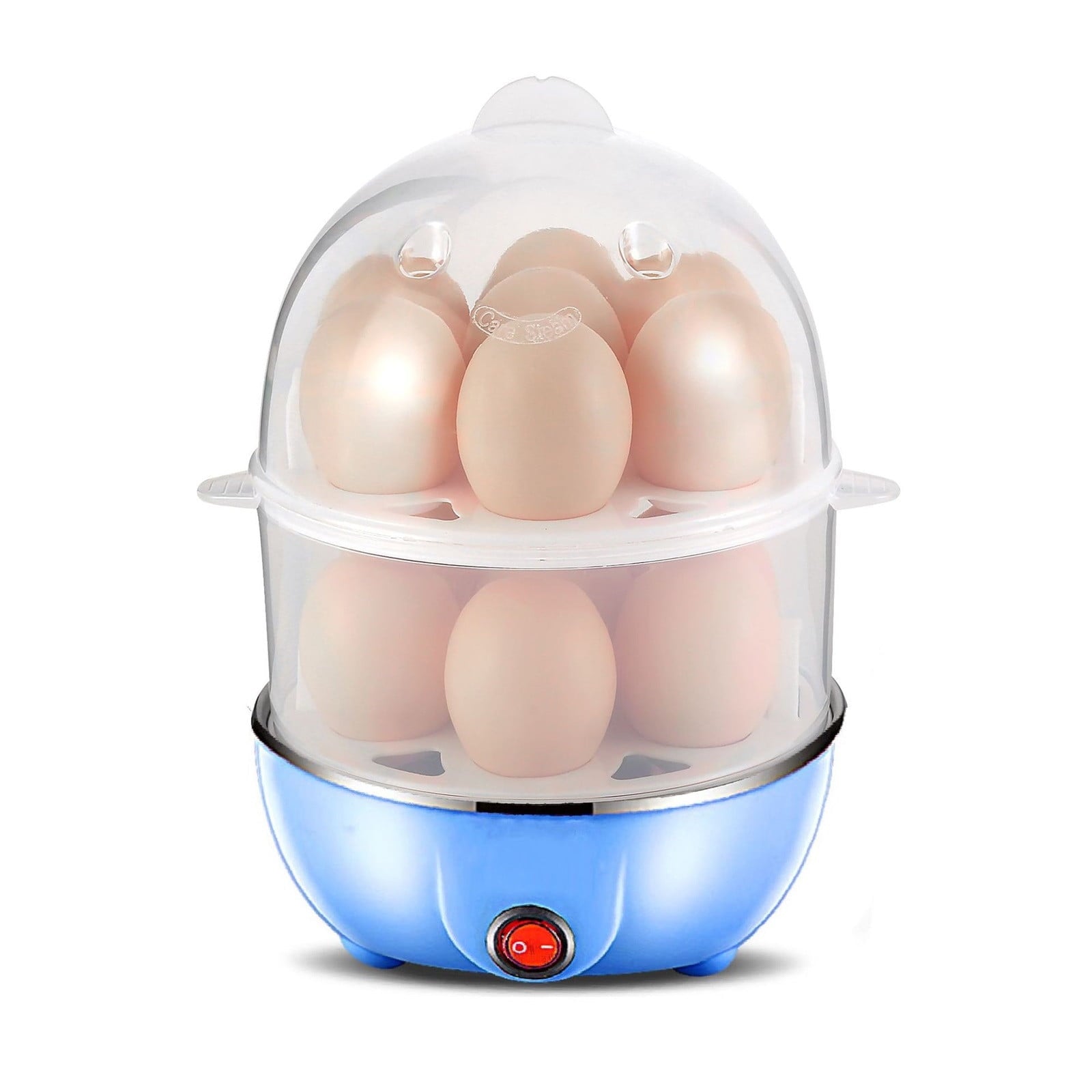 JWDX Egg Steamer Clearance! Eggs Cooker Double Breakfast Machine Stainless Steel Multi Function Steamer, Cooking Molds Promotion Include 1*Egg Steamer Blue
