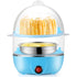JWDX Egg Steamer Clearance! Eggs Cooker Double Breakfast Machine Stainless Steel Multi Function Steamer, Cooking Molds Promotion Include 1*Egg Steamer Blue