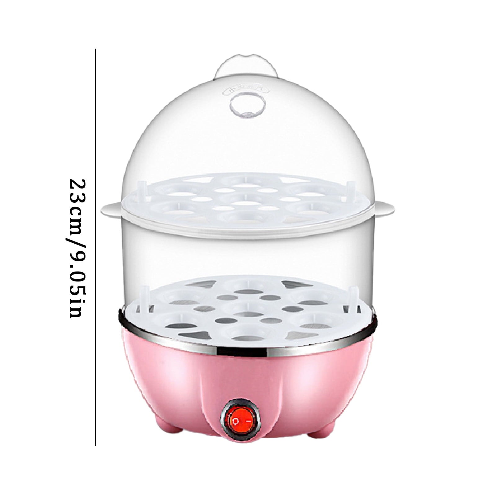 JWDX Egg Steamer Clearance! Eggs Cooker Double Breakfast Machine Stainless Steel Multi Function Steamer, Cooking Molds Promotion Include 1*Egg Steamer Yellow