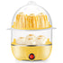 JWDX Egg Steamer Clearance! Eggs Cooker Double Breakfast Machine Stainless Steel Multi Function Steamer, Cooking Molds Promotion Include 1*Egg Steamer Yellow