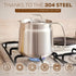 Deep fryer with basket - Stainless steel deep fryer - Kitchen accessories - Oil pan - Induction pan - Deep fryer - Pasta pan - Kitchen utensils - Stainless steel pot - Mini deep fryer - Cooking accessories - Deep fryer - Oil can - Kitchen utensils - 2.0L