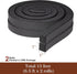 2 Roll 13FT Air Conditioner Foam Strip,Tutuviw 1 X 1 Inch Foam Weather Stripping,Non Adhesive Insulating Strip,High Resilience Weatherseal Tape Energy Saving for Window Door Summer