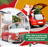 Tutuviw Christmas Tree Storage Bag,Clear Waterproof Xmas Trees Upright Cover Extra Large Plastic Bags Container to Cover Xmas Trees up to 9-Ft Tall, Disposable, Bio-Friendly(Clear Bag)