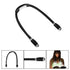 Rechargeable LED Neck Reading Light, 3 Modes Neck Reading Lamp, Hands Free Flexible Torch, U-Shaped LED Light with Soft Silicone Arms Comfortable Wear, for Camping Repairing Knitting Black