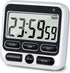 Digital Kitchen Timer, Cooking Countdown Clock with Large LCD Display, Loud Alarm and Strong Timer Blue
