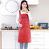 Waterproof Rubber Vinyl Apron - Heavy Duty Model - Stay Dry - Industrial Chemical Resistant Plastic - Leather Apron for Kitchen, Cooking, Dishwashing, Dog Grooming - Black Red