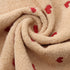 Kdkad Valentines Day Hand Towels, Red White Hearts Cotton Bathroom Towel, Valentines Day Decorative Absorbent Bath Towel for Drying Cleaning Cooking 13.4×29.5 in Coffee