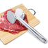 Lksixu Meat Pounder Flattener, Easy-Grip Meat Tenderizer, Stainless Steel Meat Mallet for Cooking, Meat Hammer, Chicken Tenderizer, Meat Smasher Utensil, Kitchen Mallet, Meat Masher Tool