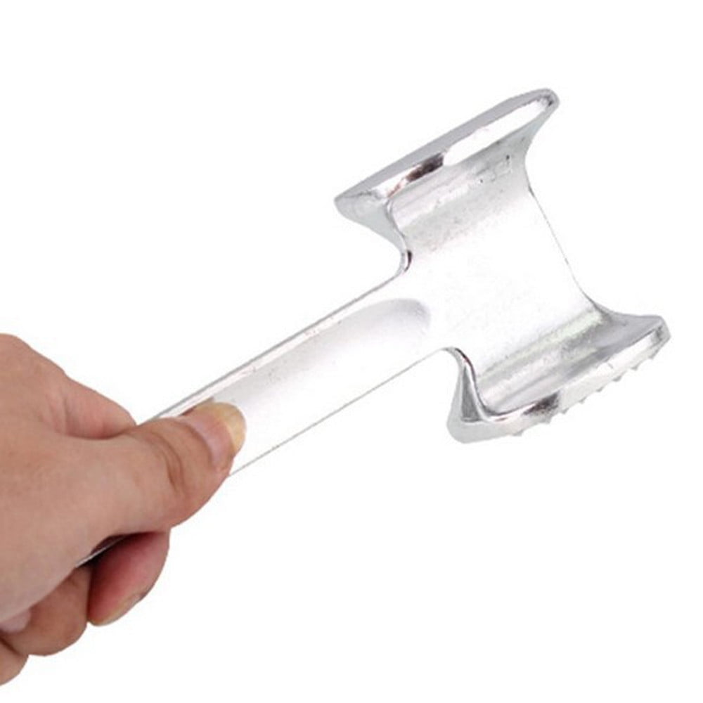 Lksixu Meat Pounder Flattener, Easy-Grip Meat Tenderizer, Stainless Steel Meat Mallet for Cooking, Meat Hammer, Chicken Tenderizer, Meat Smasher Utensil, Kitchen Mallet, Meat Masher Tool