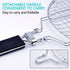Chmadoxn Extra Large Cooking Surface Grill Clip for Barbecue, Large Foldable Portable Long Handle Wooden Barbecue Camping Outdoor (21.7×11 inch) As Show B
