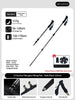 CarbonFiberTelescopicPole-ForHeightsUnder170cm