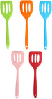 5 Pcs Silicone Spatula, Heat Resistant Rubber Spatula, Nonstick Cookware, Cooking Utensils Set for Egg Flippe, Kitchen and Restaurants