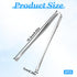 2PCS Egg Chalaza Removal Tool,Stainless Steel Tongs,Toothed Design Eggshell Fragment Membrane Remover Tong,Multipurpose Kitchen Tool for Cooking Food Cake Bakers Pastry Chefs