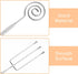 3PCS Chocolate Dipping Tool - Stainless Steel Candy Dipping Tools Baking Supplies Fondue Fork, Spiral Fork Cooking Tool Set, Dishwasher Safe